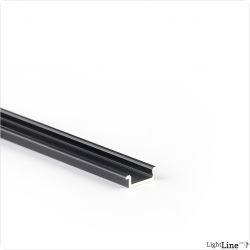 Light Line Profil Mini LL 2006 F, 1m schwarz